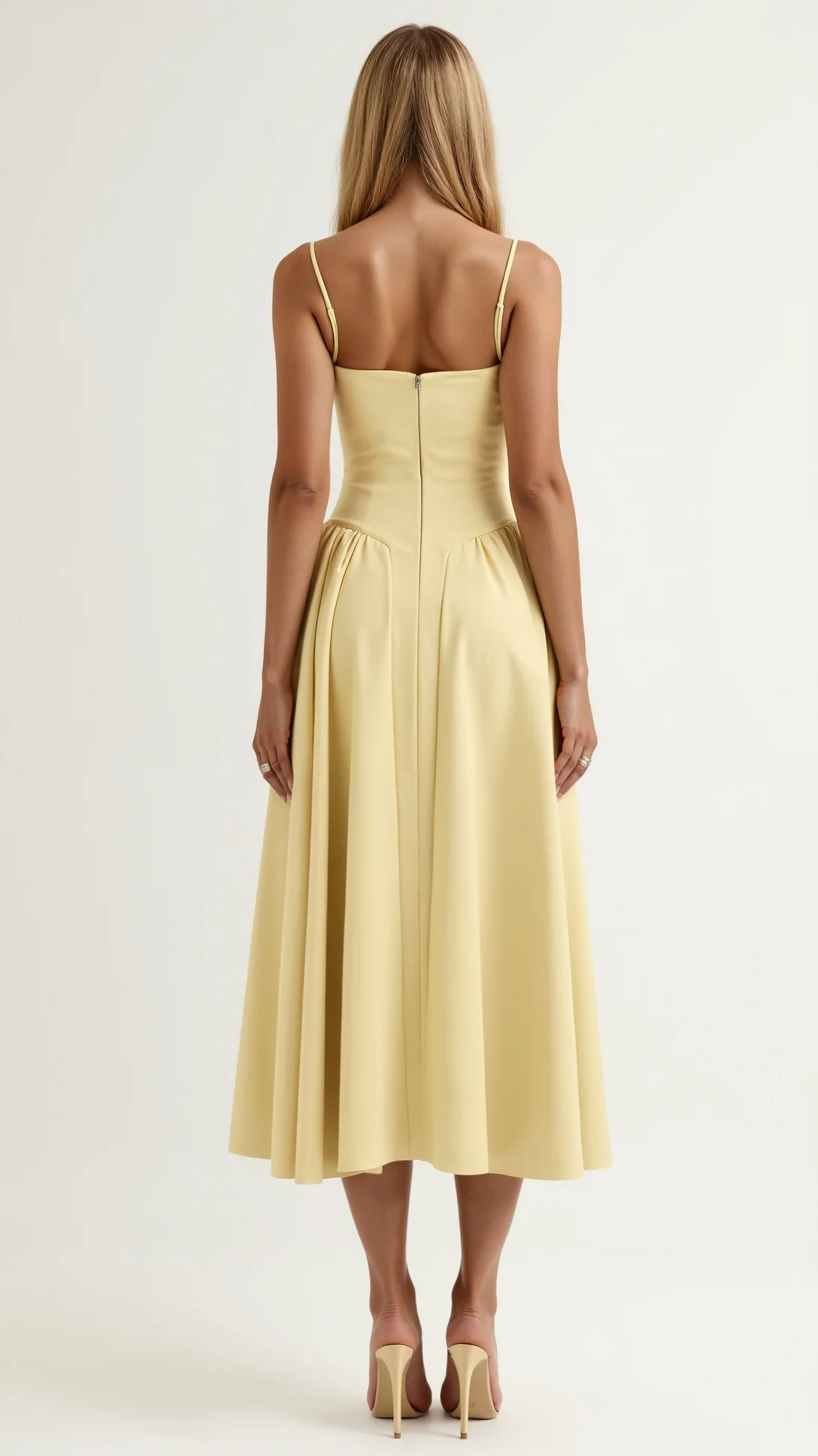 Odette Corset Midi Dress - Nextleian