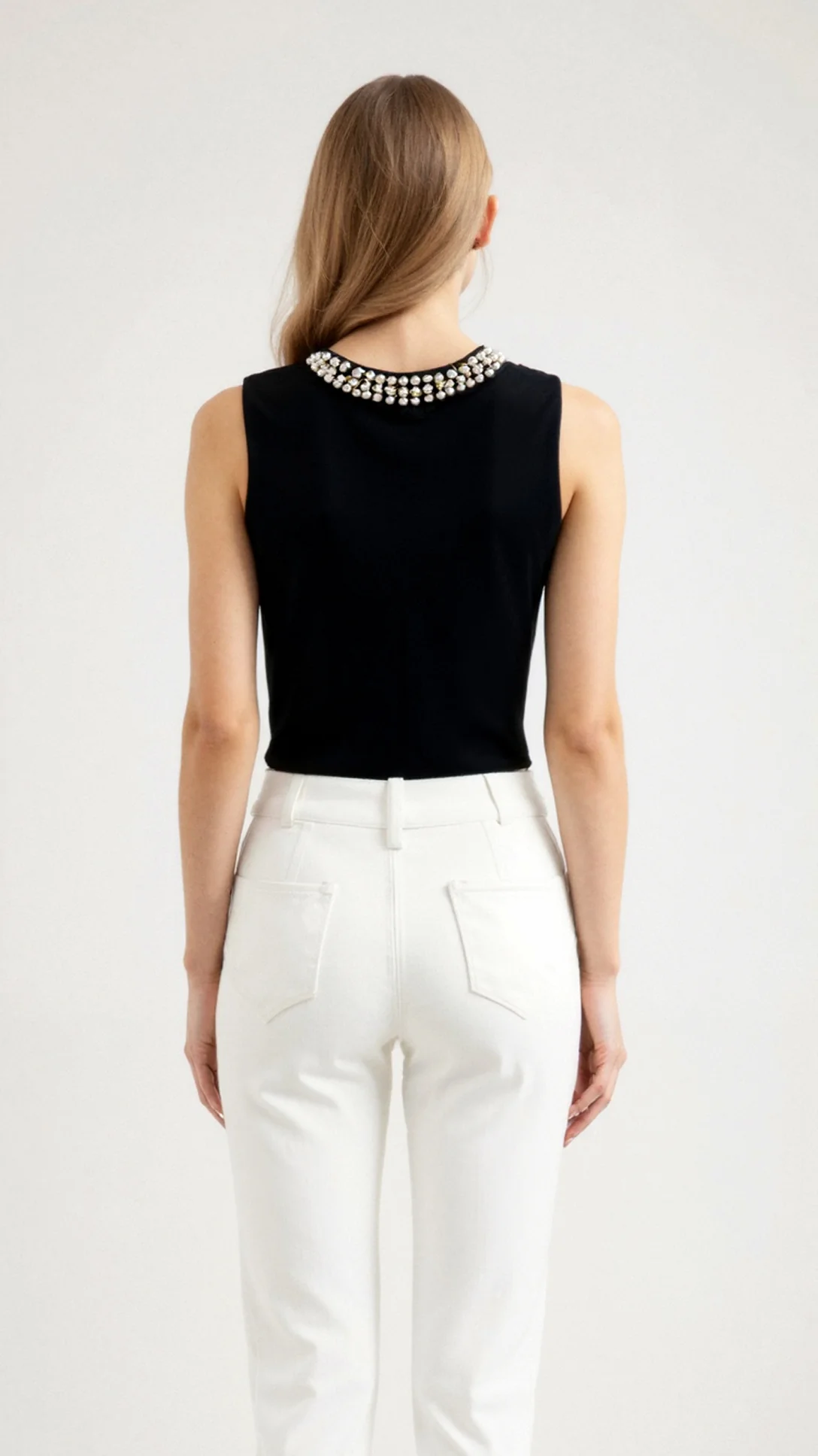 Rosalba Sleeveless Top - Nextleian