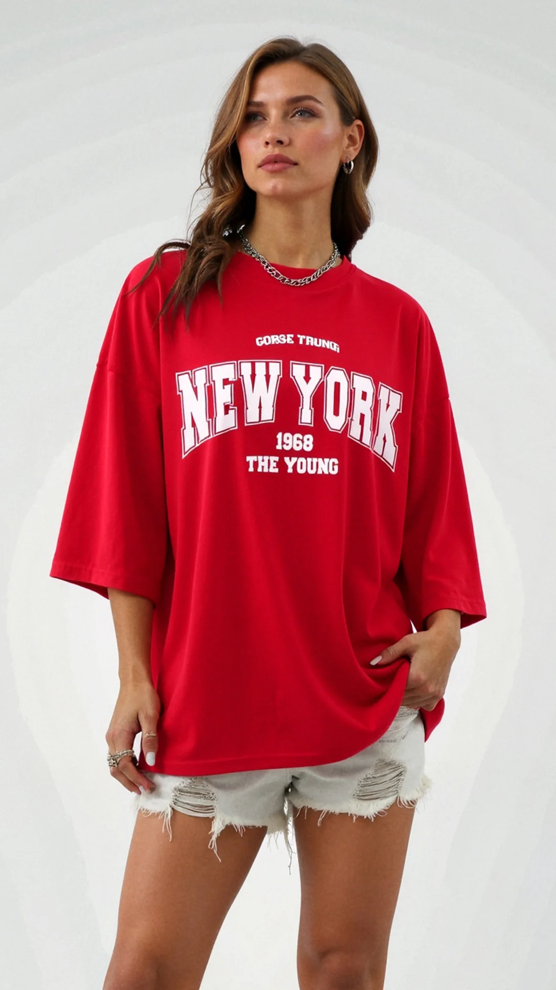 Imogen Oversized T-Shirt - Nextleian