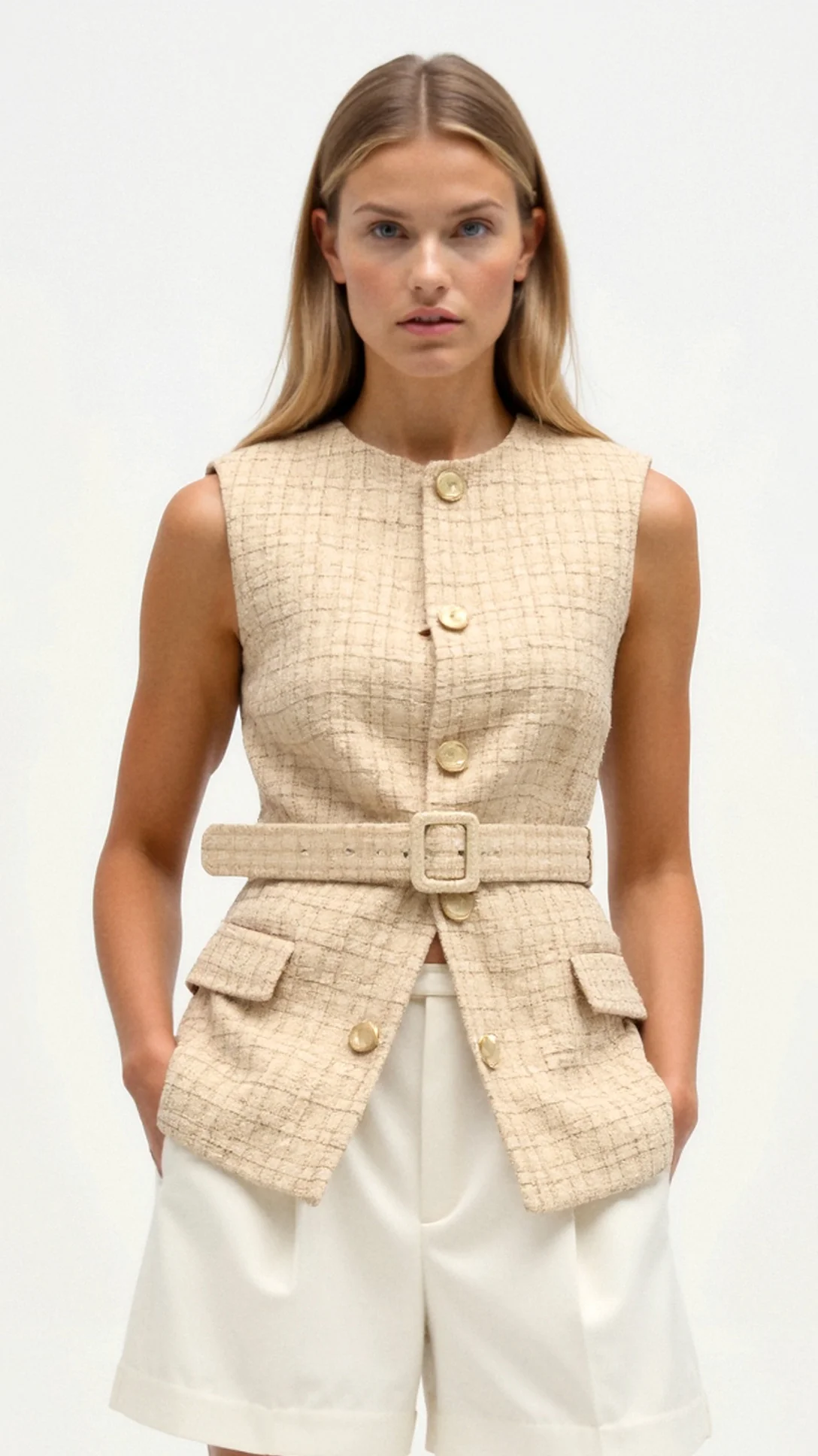 Quinn Sleeveless Top - Nextleian