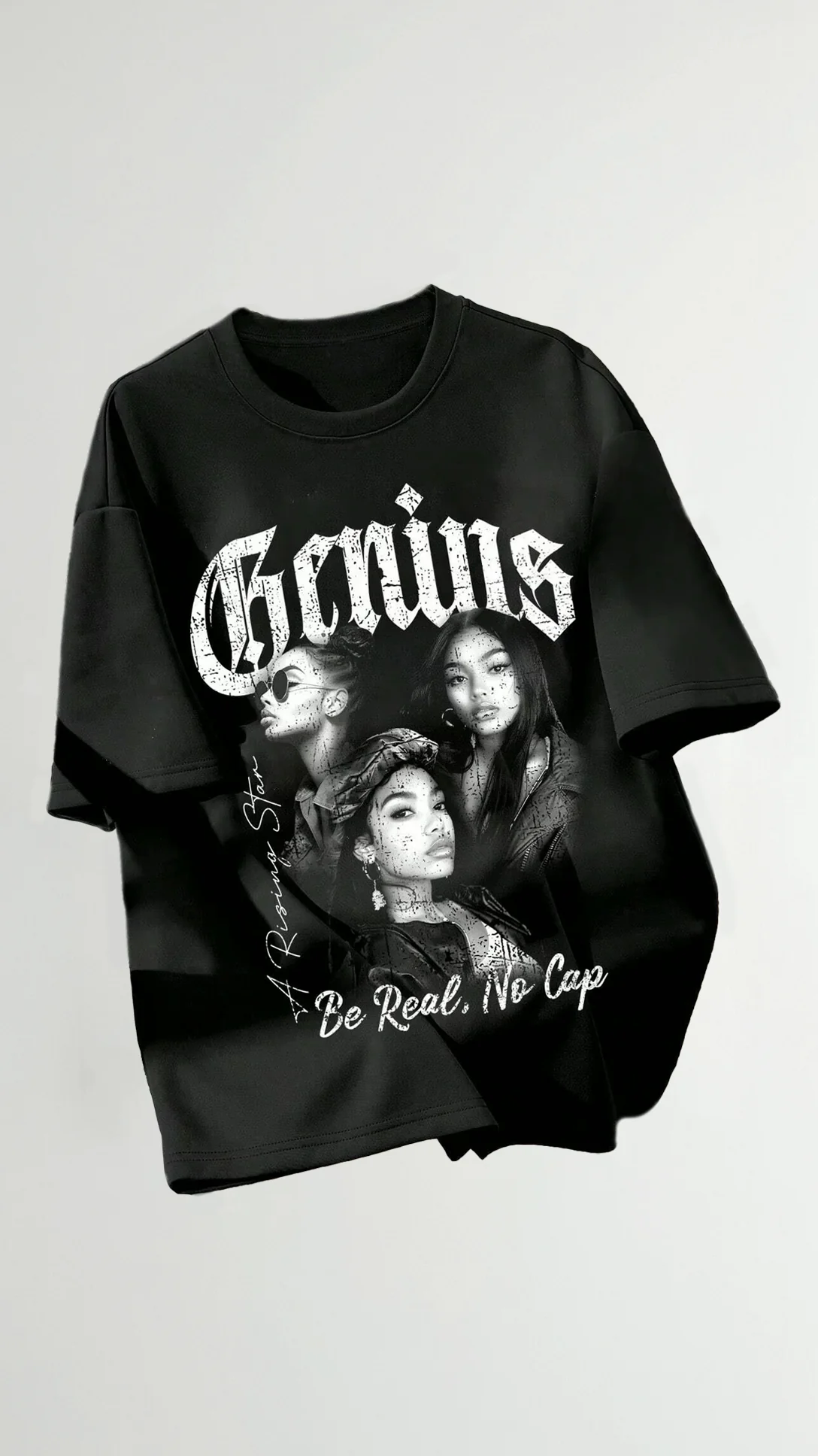 Jessamine Oversized Graphic T-Shirt - Nextleian