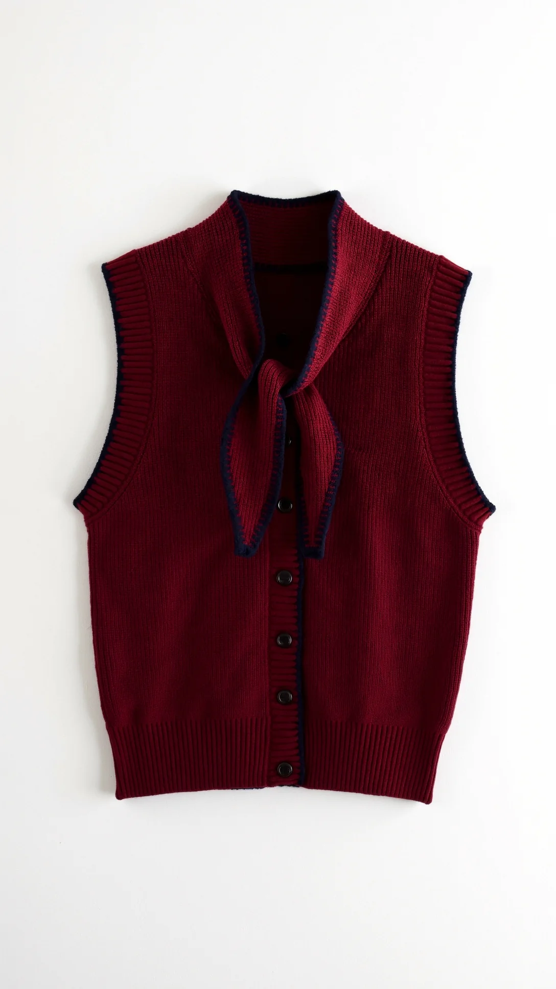 Blair Knitted Sweater Vest - Nextleian