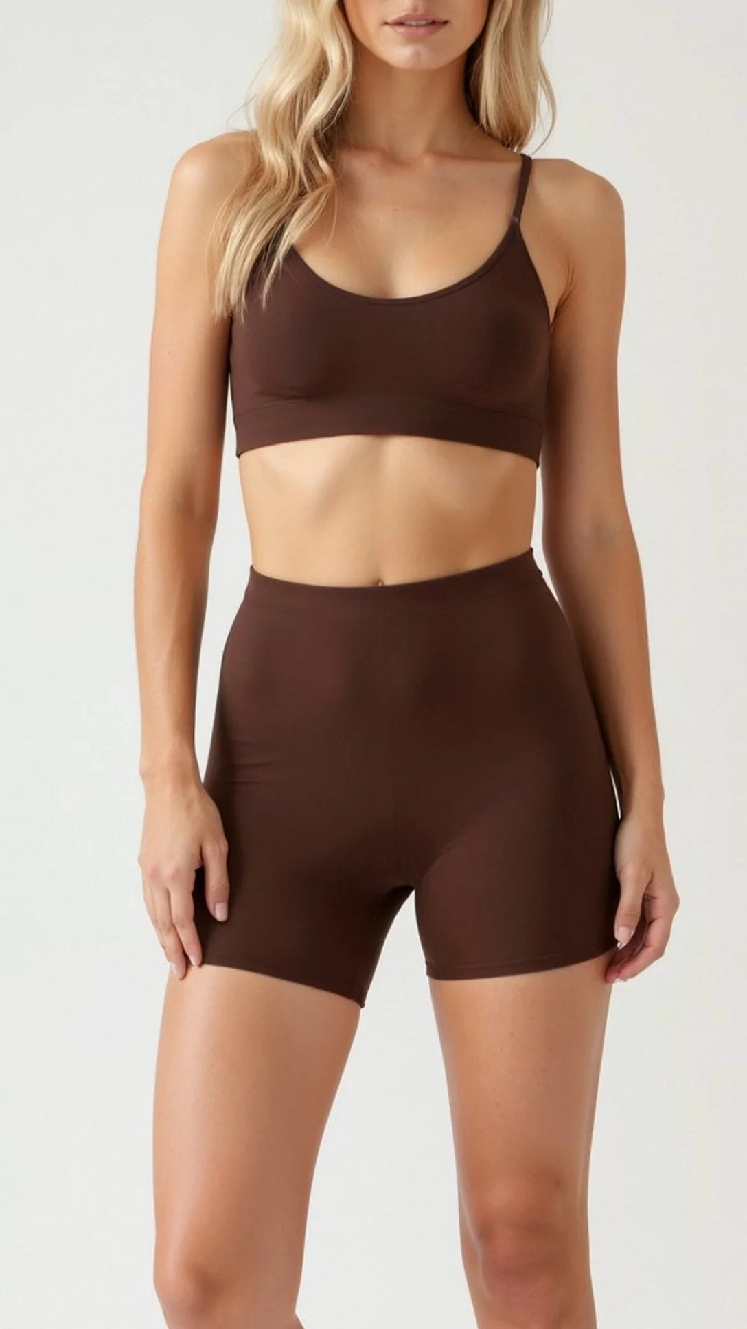 Seamless Mid Thigh Shorts - Nextleian