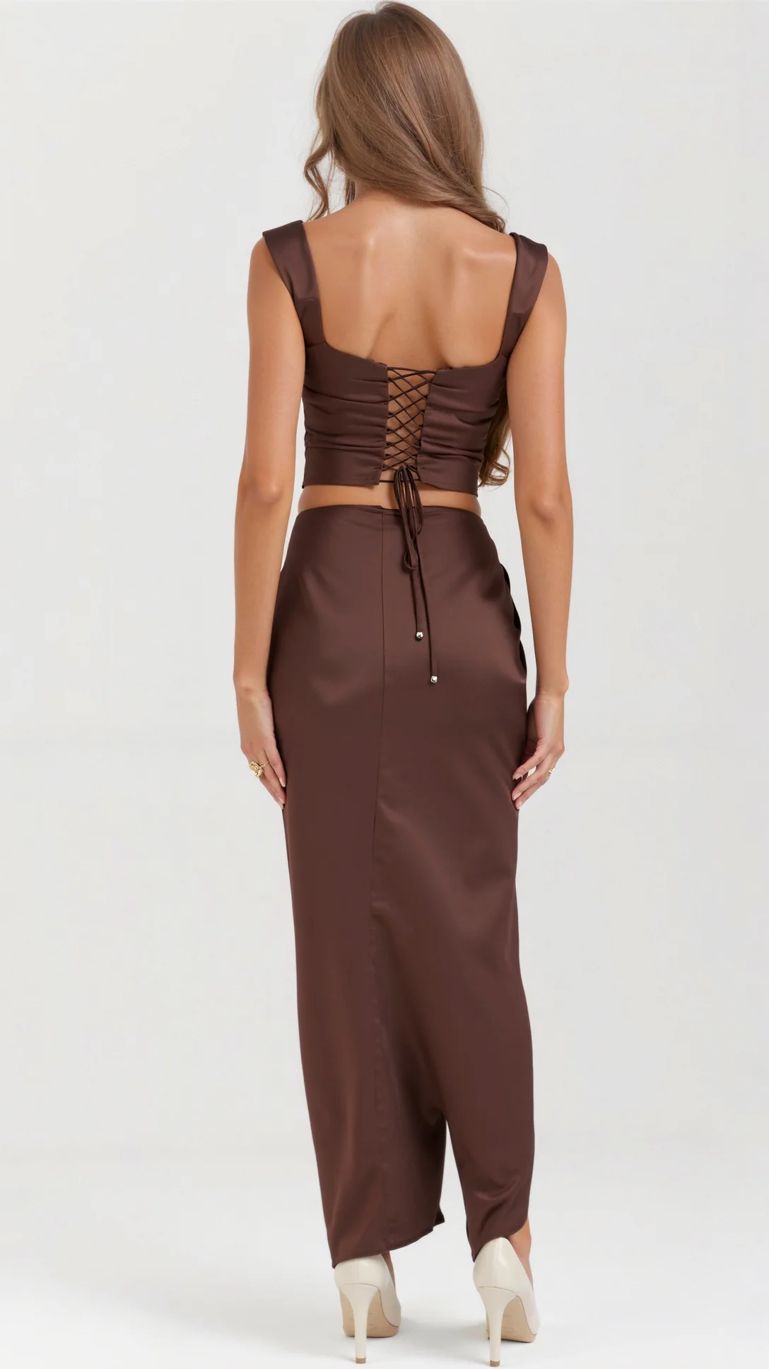 Sylvette Corset Maxi Dress - Nextleian