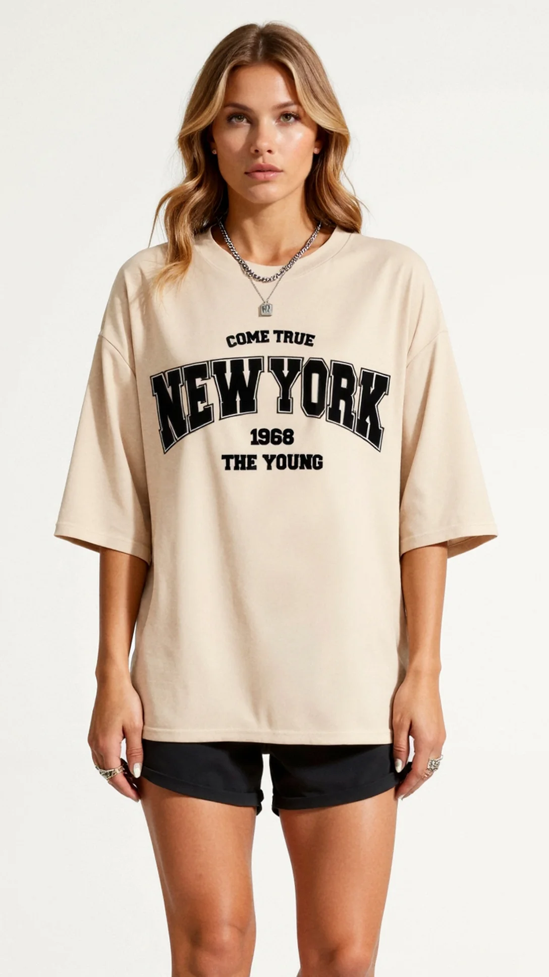 Imogen Oversized T-Shirt - Nextleian