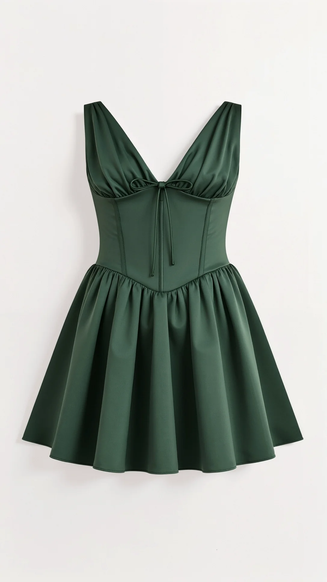 Seraphina Satin Mini Dress - Nextleian