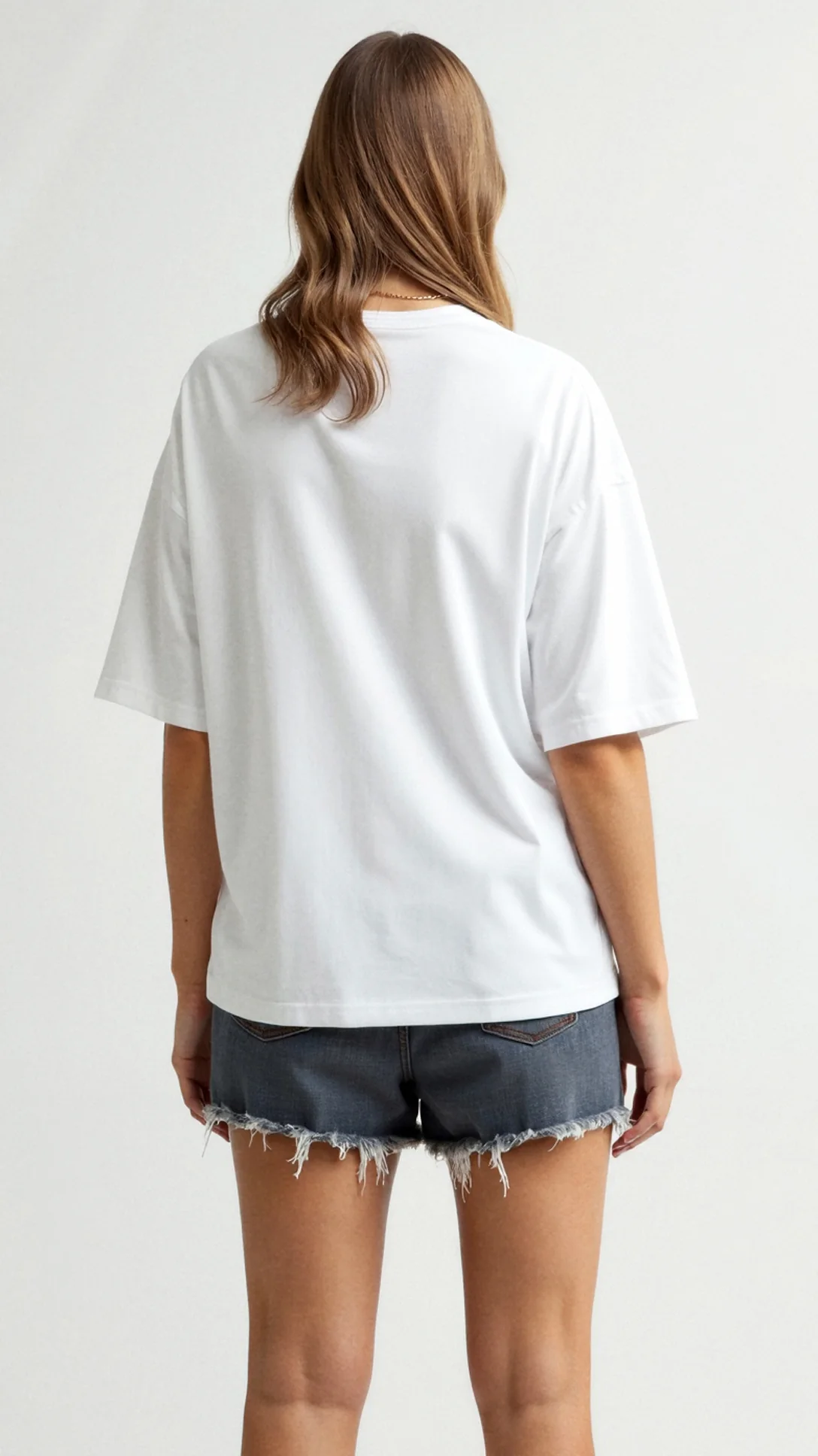 Oriana Basic Oversized T-Shirt - Nextleian